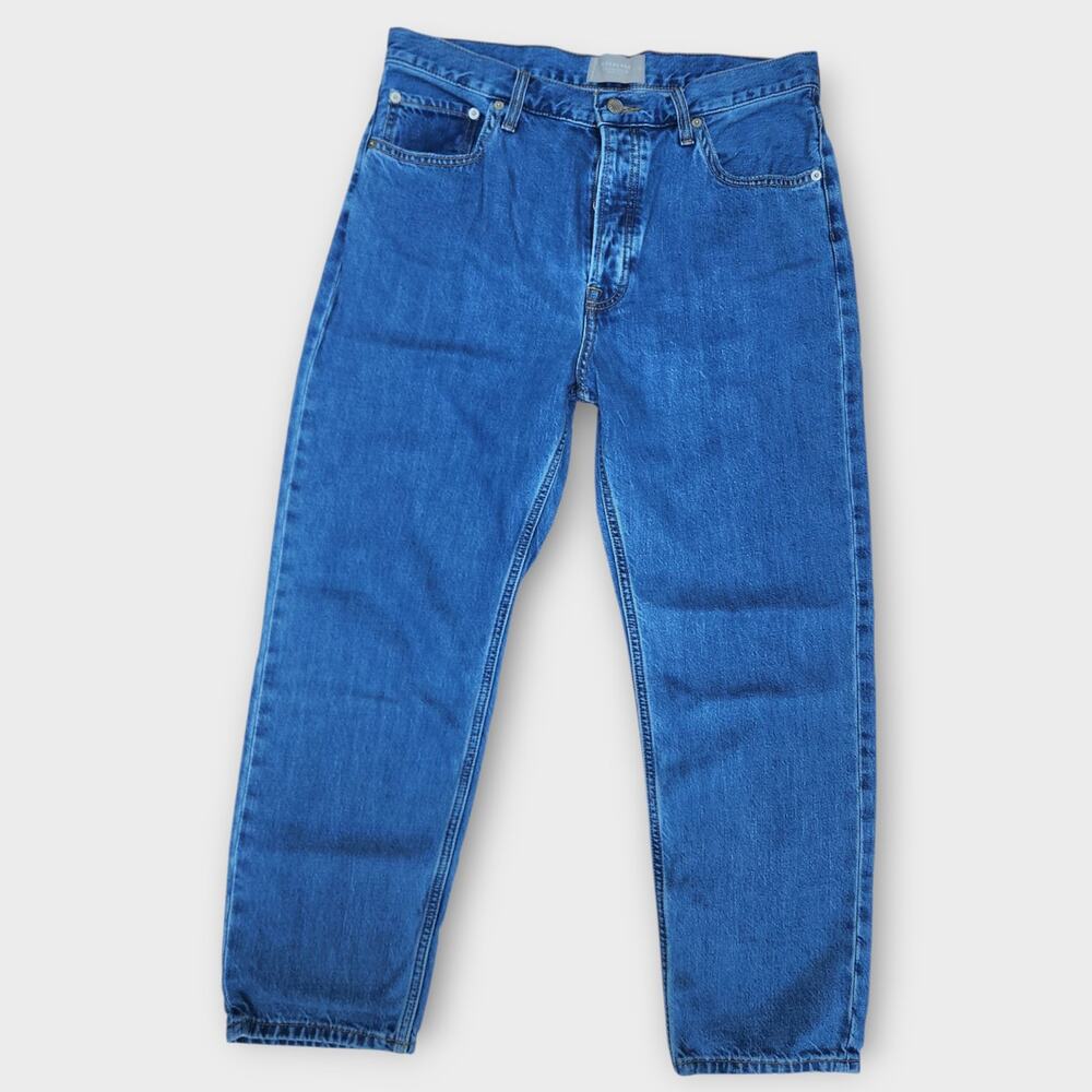 Everlane Classic Straight-Leg Jeans in Bright Blue